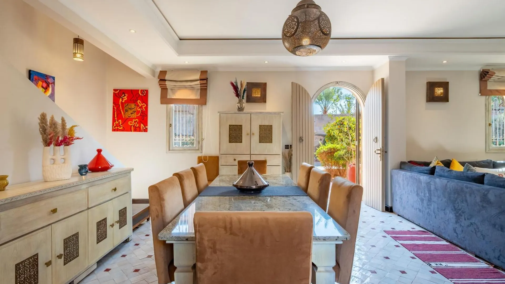 Riad De Charme 4 Chambres A La Palmeraie Marrakesh